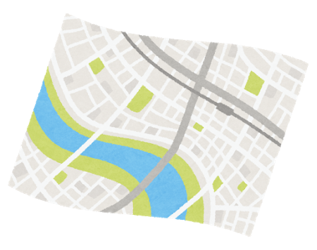 都市計画図 用途地域
