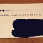 最近の学校は律儀に学級閉鎖の時の給食費返してくれる模様